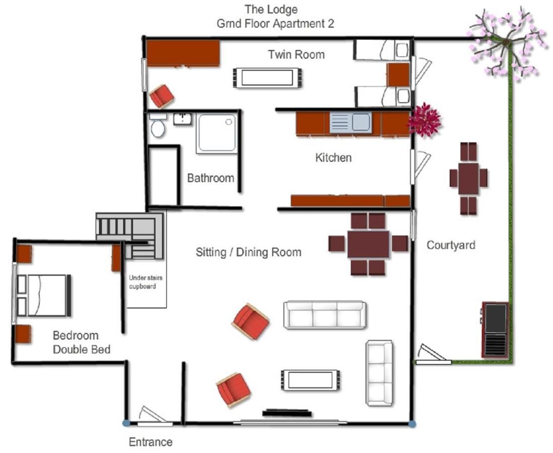 Old School Apartment 2 Ground Floor Bury St. Edmunds المظهر الخارجي الصورة